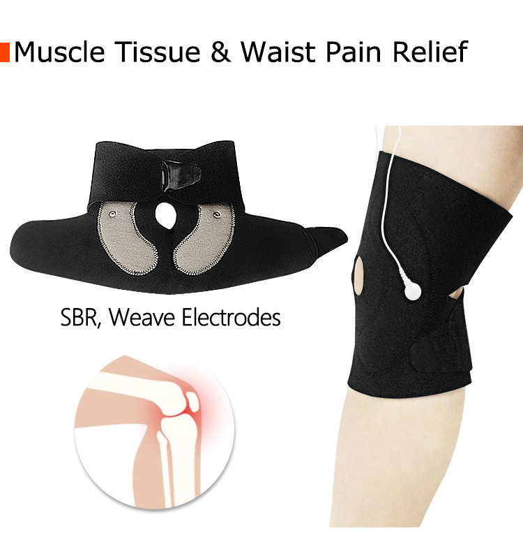 Tens Pain Relief Unit - Geleidende Knie Mouw Verlichten Knie Pijn