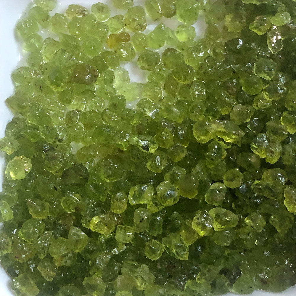 Healing Crystal Set - 20 g/pak Natuurlijke Peridot Olivijn Quartz