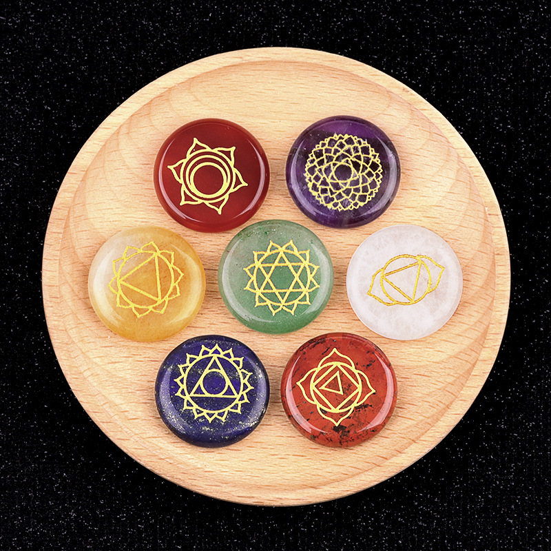 7 stks/set Natuursteen Kralen  - Healing Crystal Set recensie en prijs