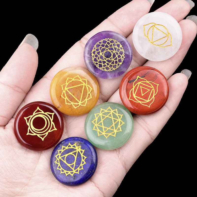 7 stks/set Natuursteen Kralen  - Healing Crystal Set recensie en prijs