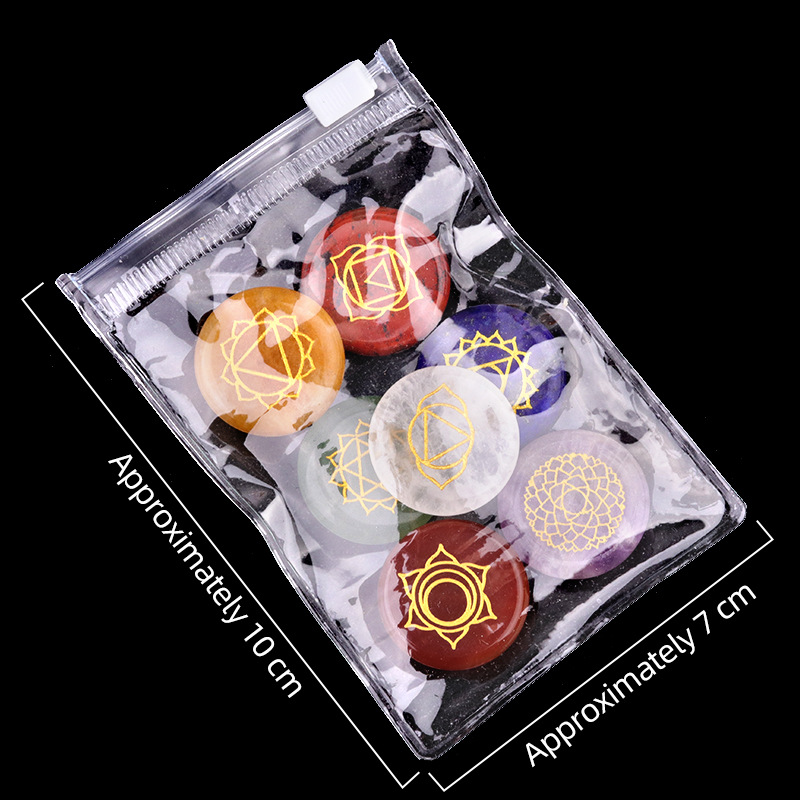 7 stks/set Natuursteen Kralen  - Healing Crystal Set recensie en prijs