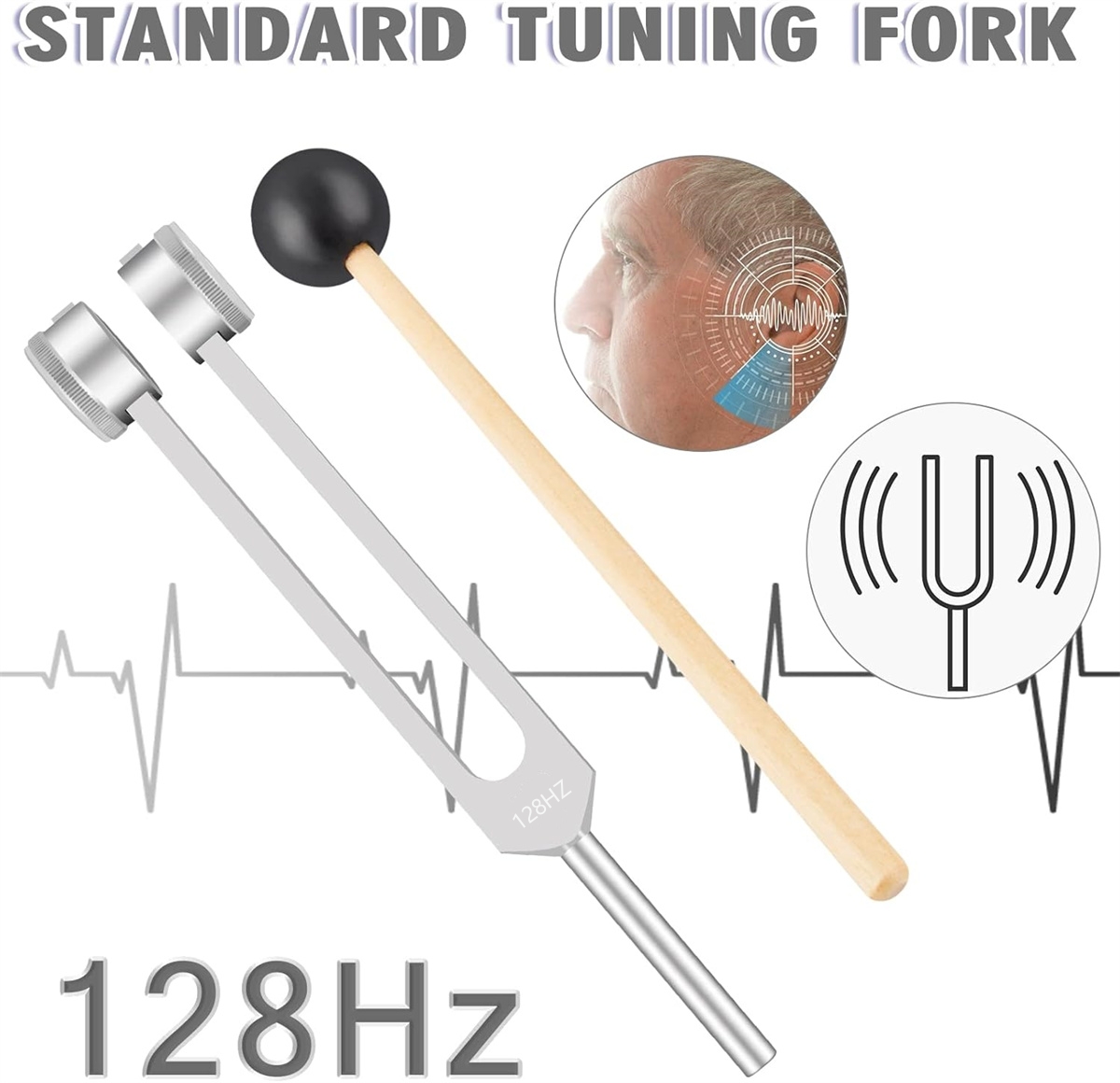 128/256/1024Hz stemvork: voor  - Holistic Health & Wellness recensie en prijs