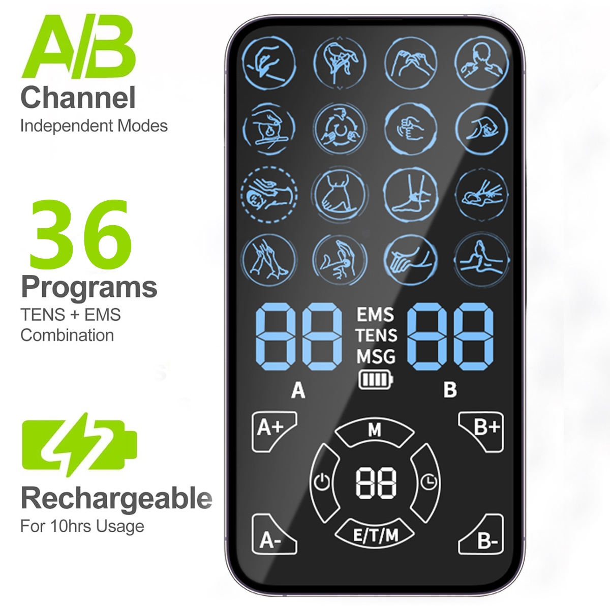 TENS Unit EMS Pijnverlichtende - Tens Pain Relief Unit recensie en prijs