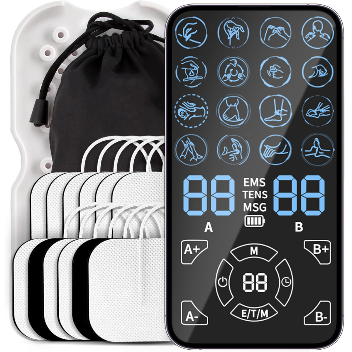 Pijnverlichtende TENS-unit EMS - Tens Pain Relief Unit recensie en prijs