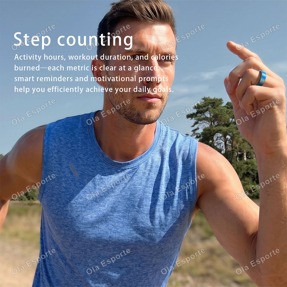 Slimme ring voor mannen en vro - Wellness Health. Ring recensie en prijs