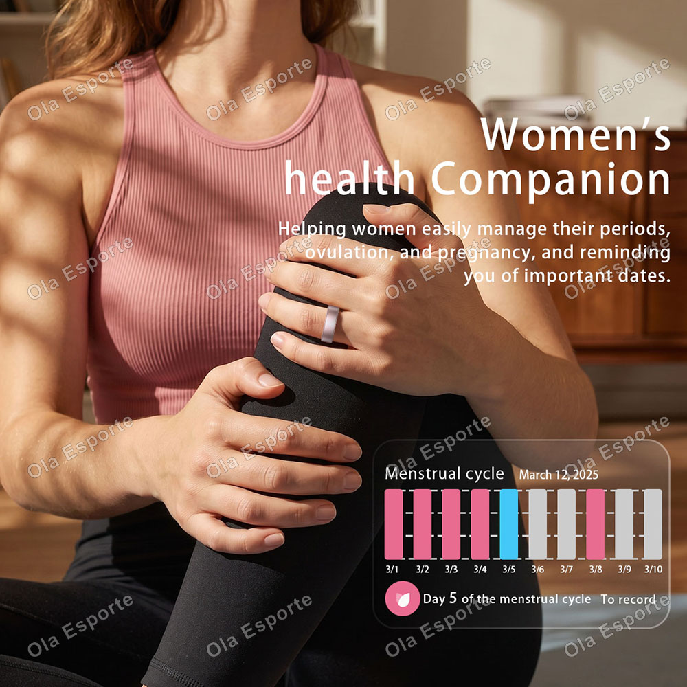 Slimme ring voor mannen en vro - Wellness Health. Ring recensie en prijs