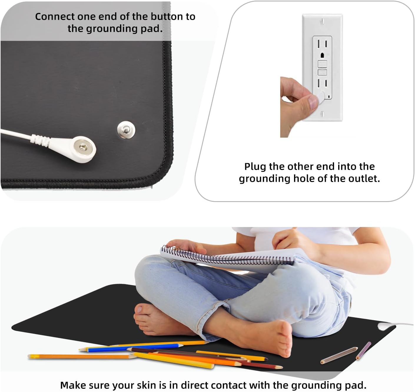 40X60CM Aardingsmat met aardin - Therapy Health And Wellness recensie en prijs