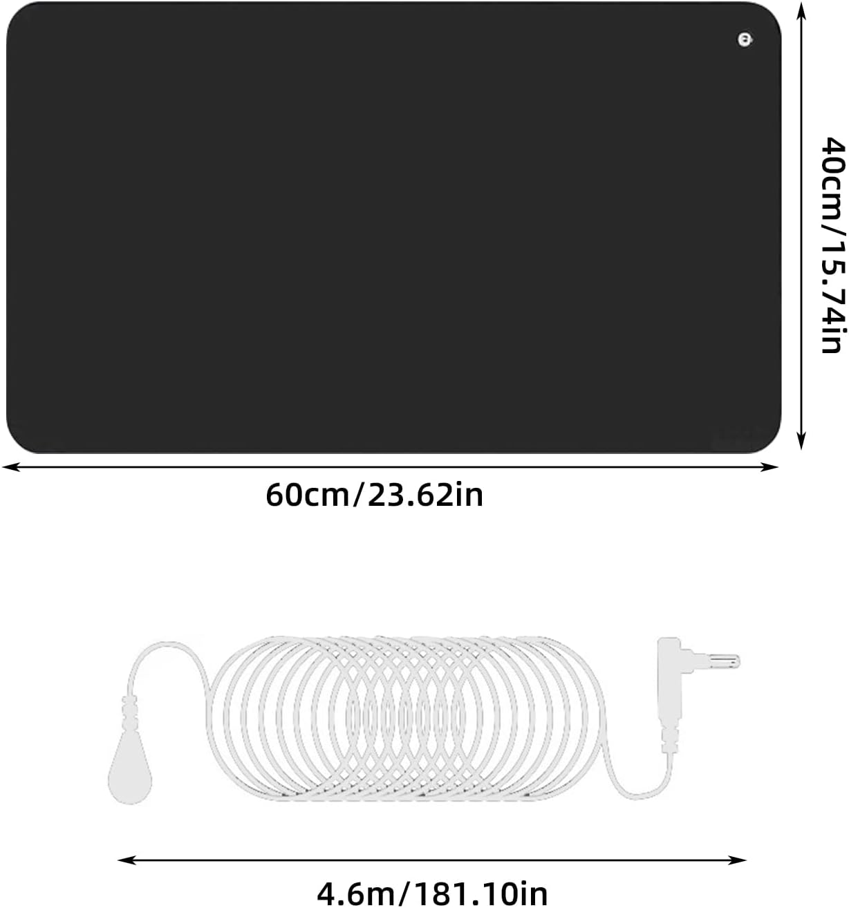40X60CM Aardingsmat met aardin - Therapy Health And Wellness recensie en prijs