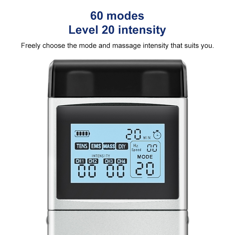 15/48/60 modi TENS Unit Machin - Tens Pain Relief Unit recensie en prijs