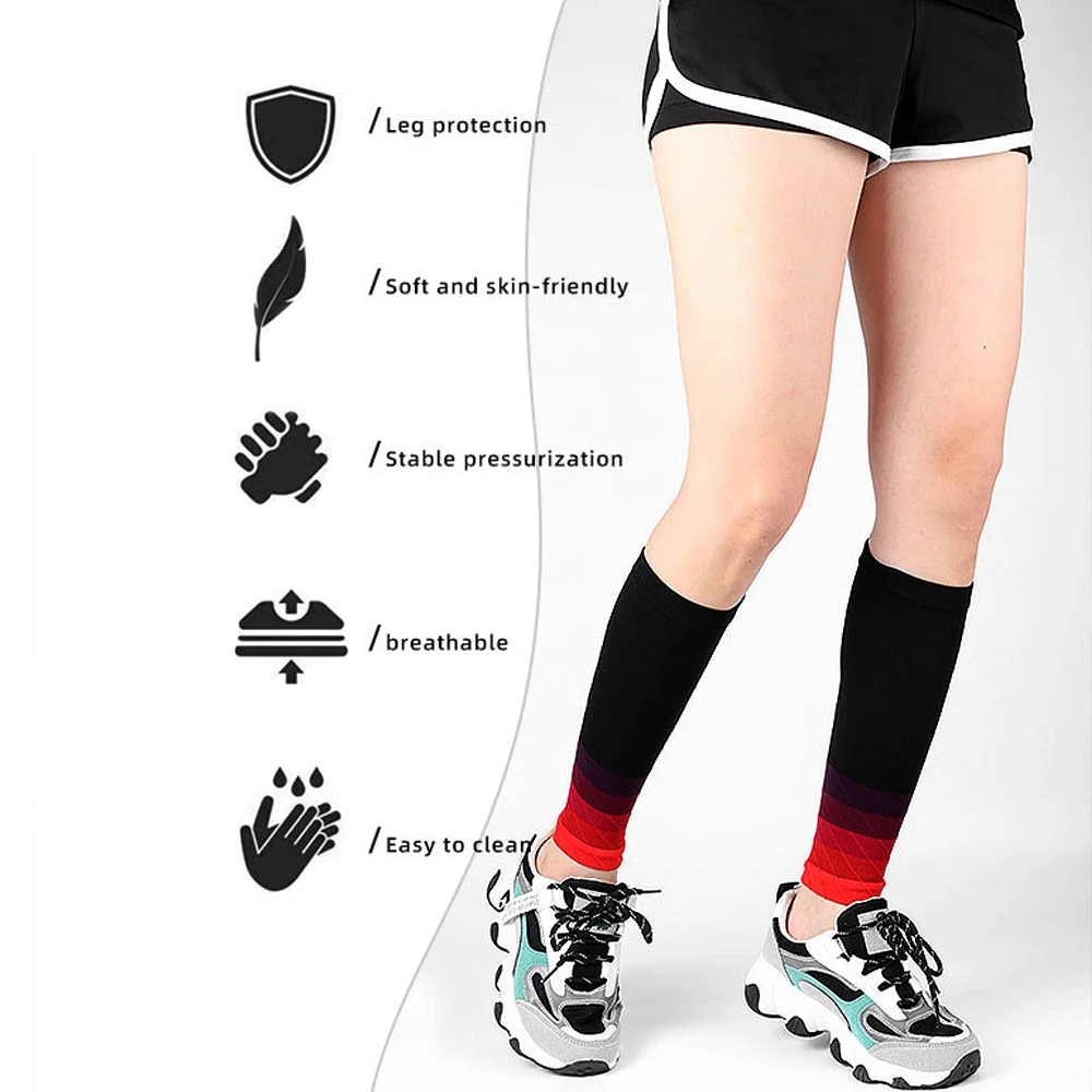 1 paar Kalf Compressie Mouw 20 - Compression Knee Sleeve recensie en prijs