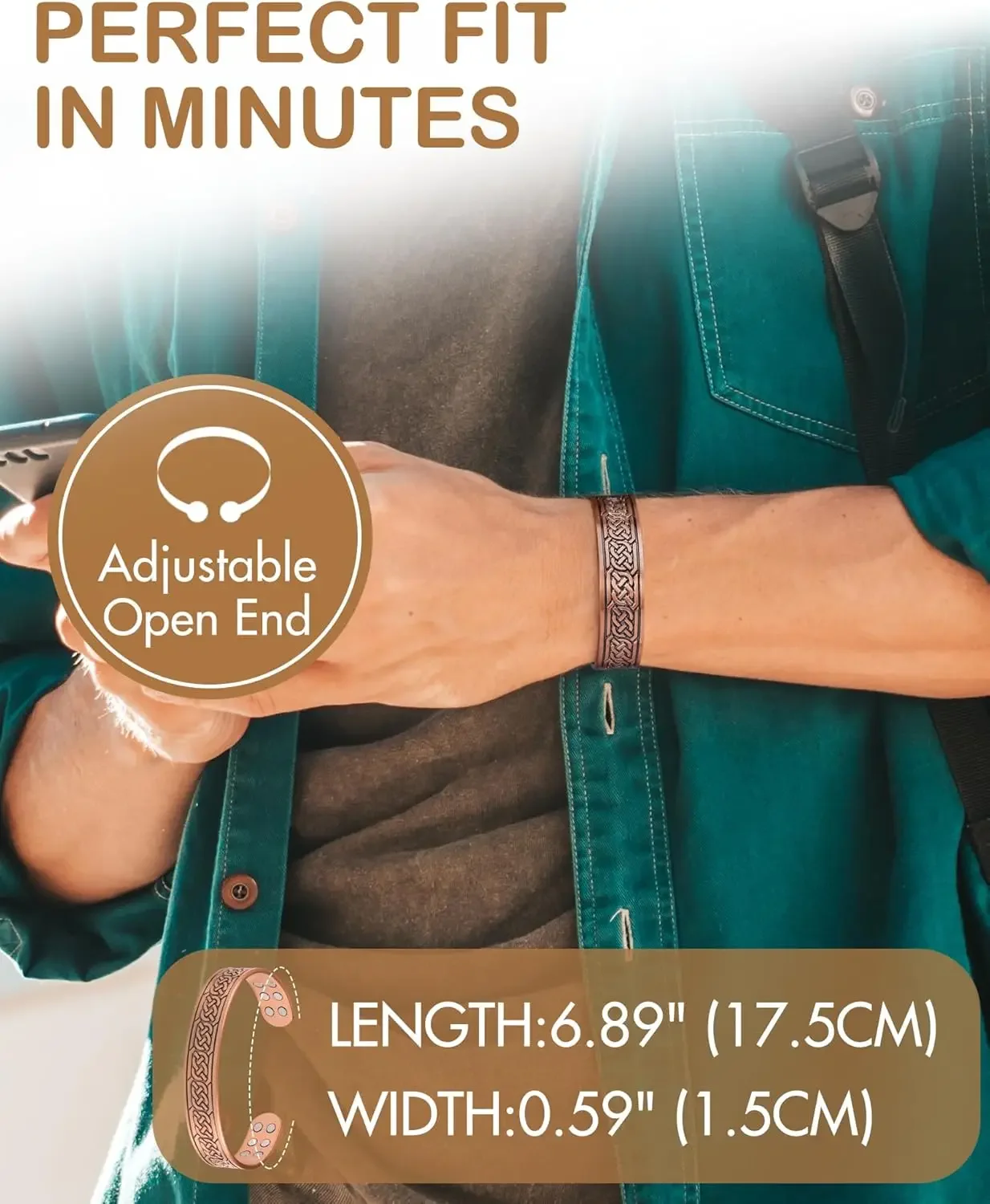 ARADOO Vintage puur koperen ma - Therapy Health And Wellness recensie en prijs
