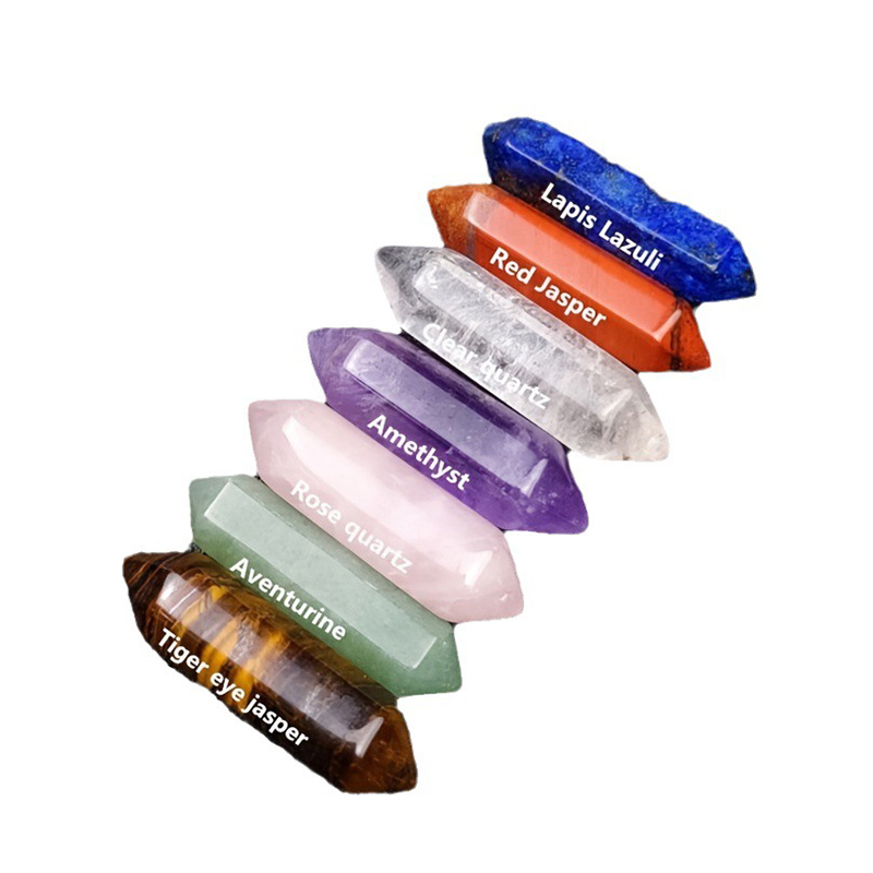 Set Hexagon Rozenkwarts Edelst - Healing Crystal Set recensie en prijs