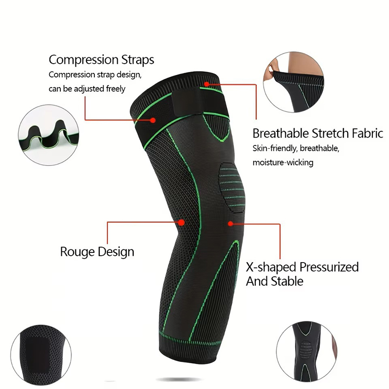 2 stuks compressie kniebescher - Compression Knee Sleeve recensie en prijs